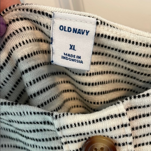Old Navy Striped Button-Down Dress XL - Picture 2 of 5